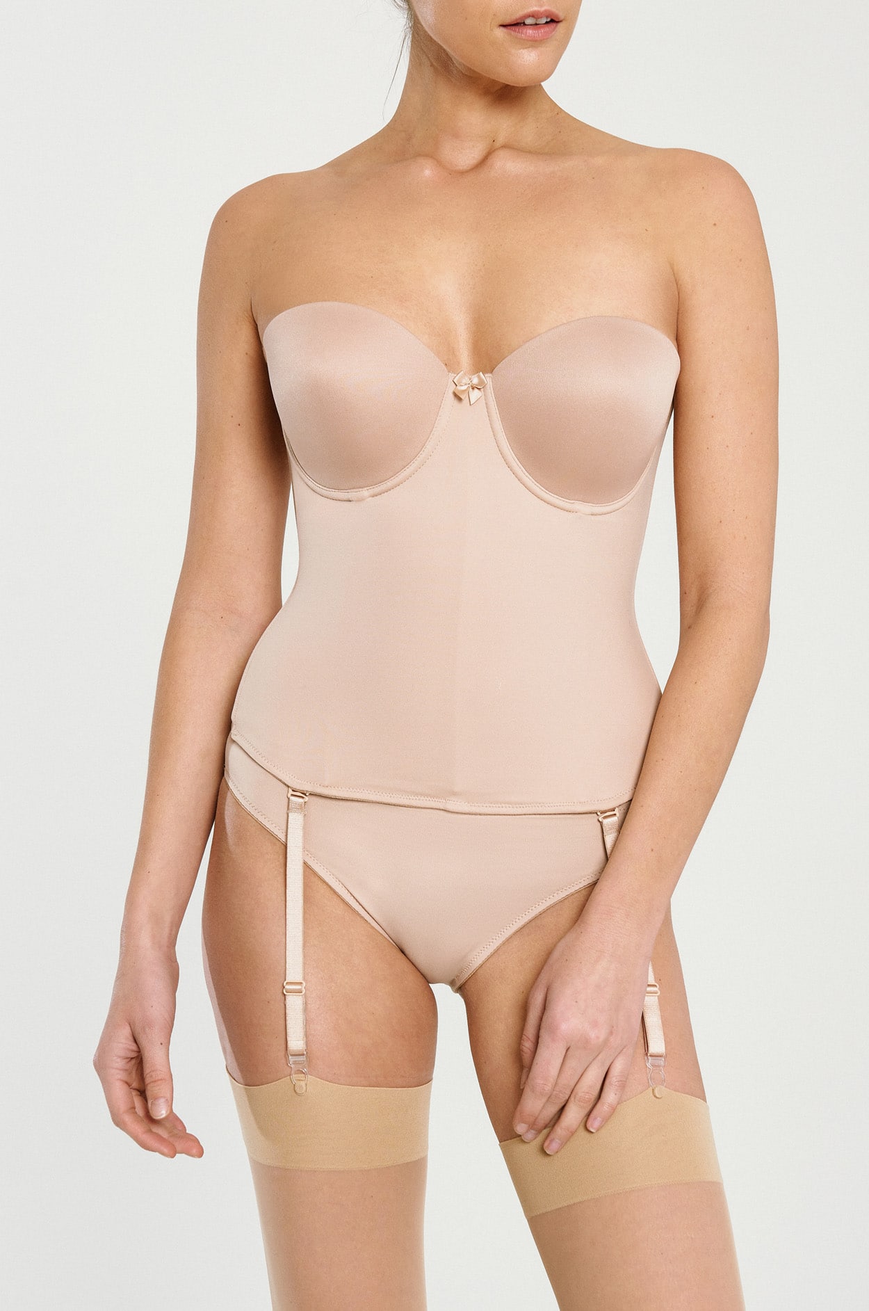 Seamless Low Back Bustier