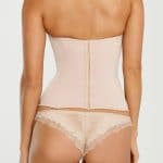 Seamless Hourglass Bustier - Back